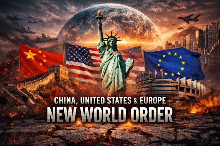 China, Estados Unidos y Europa marcan el nuevo orden mundial. Claves del cambio en la economía global, ganadores, riesgos y futuro.